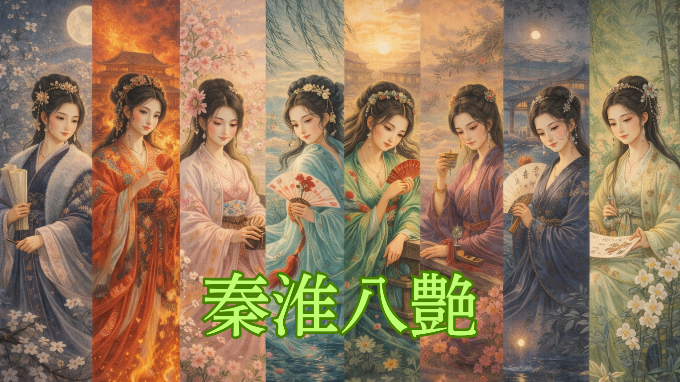 秦淮八艶（明末の名妓）