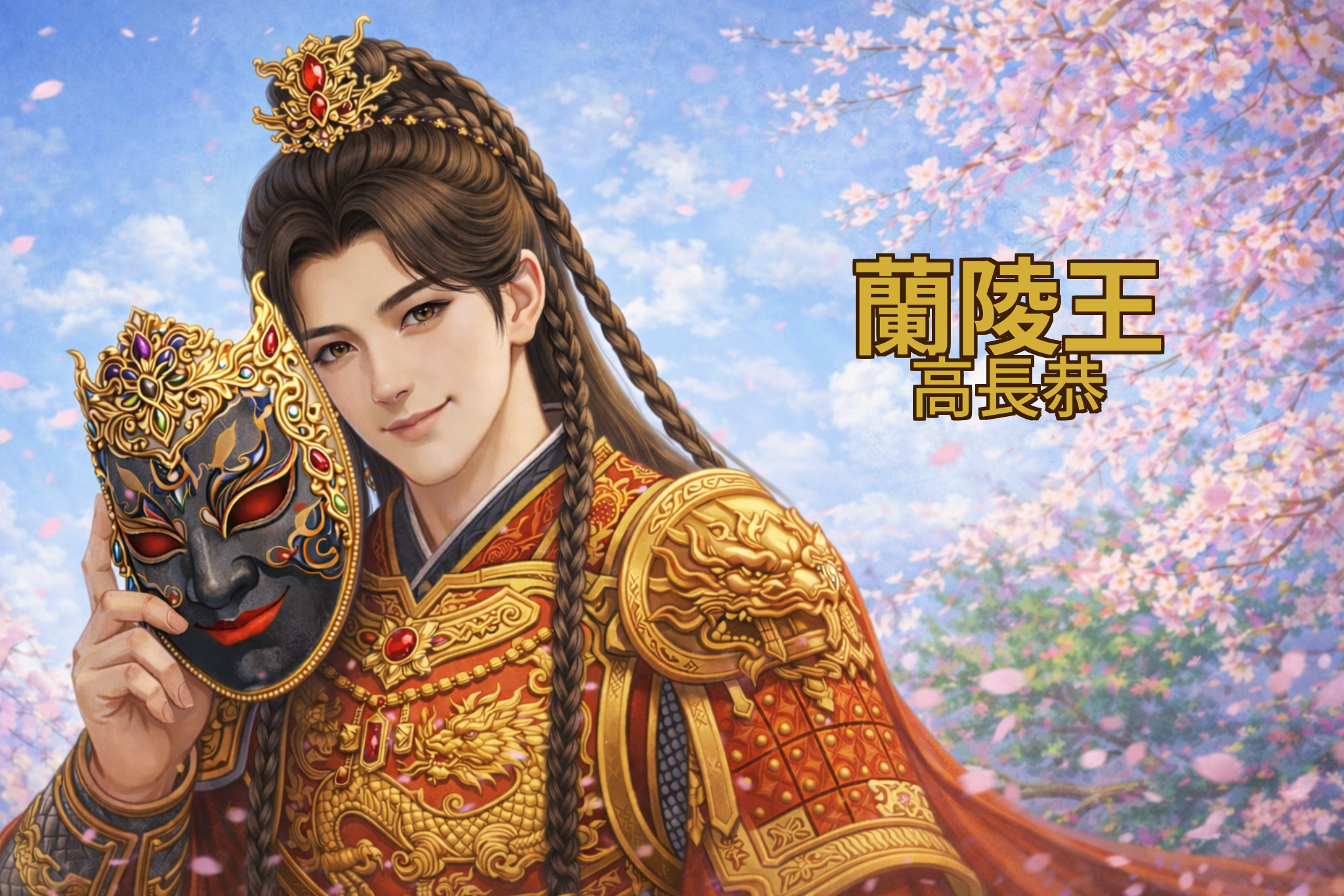 北斉の将軍・高長恭（蘭陵王）