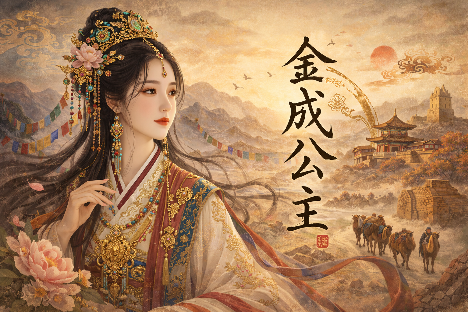 唐の皇女・金成公主