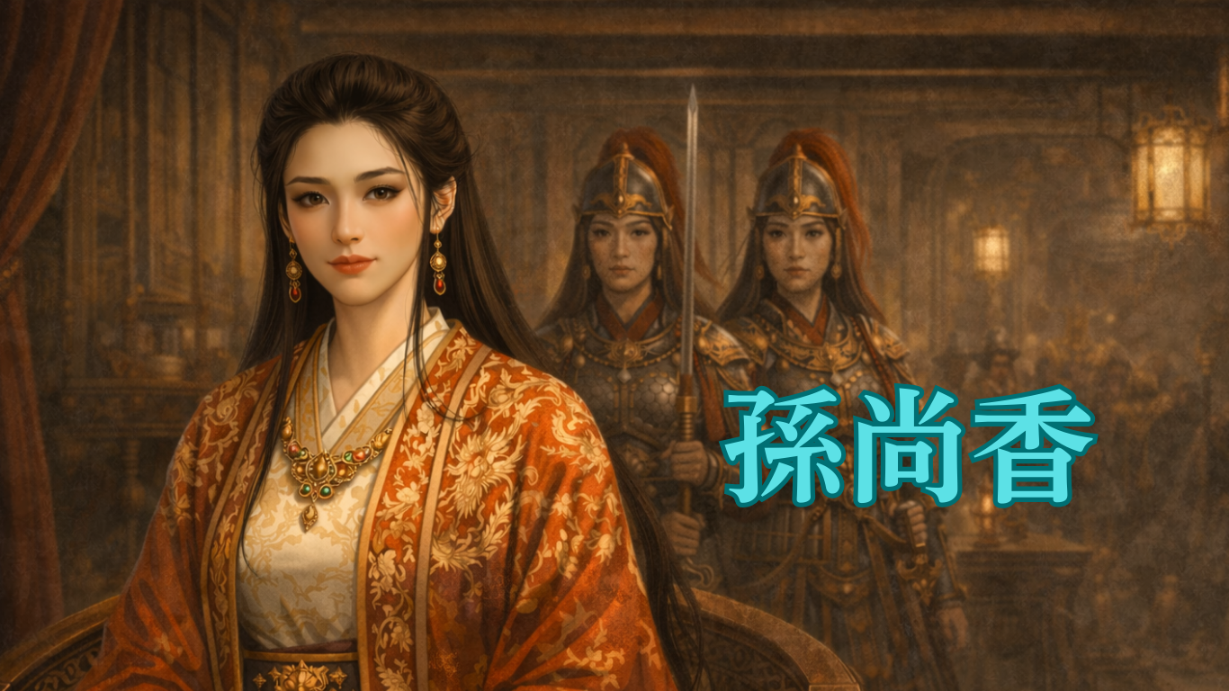 孫尚香（呉・孫権の妹、蜀・劉備の妻）