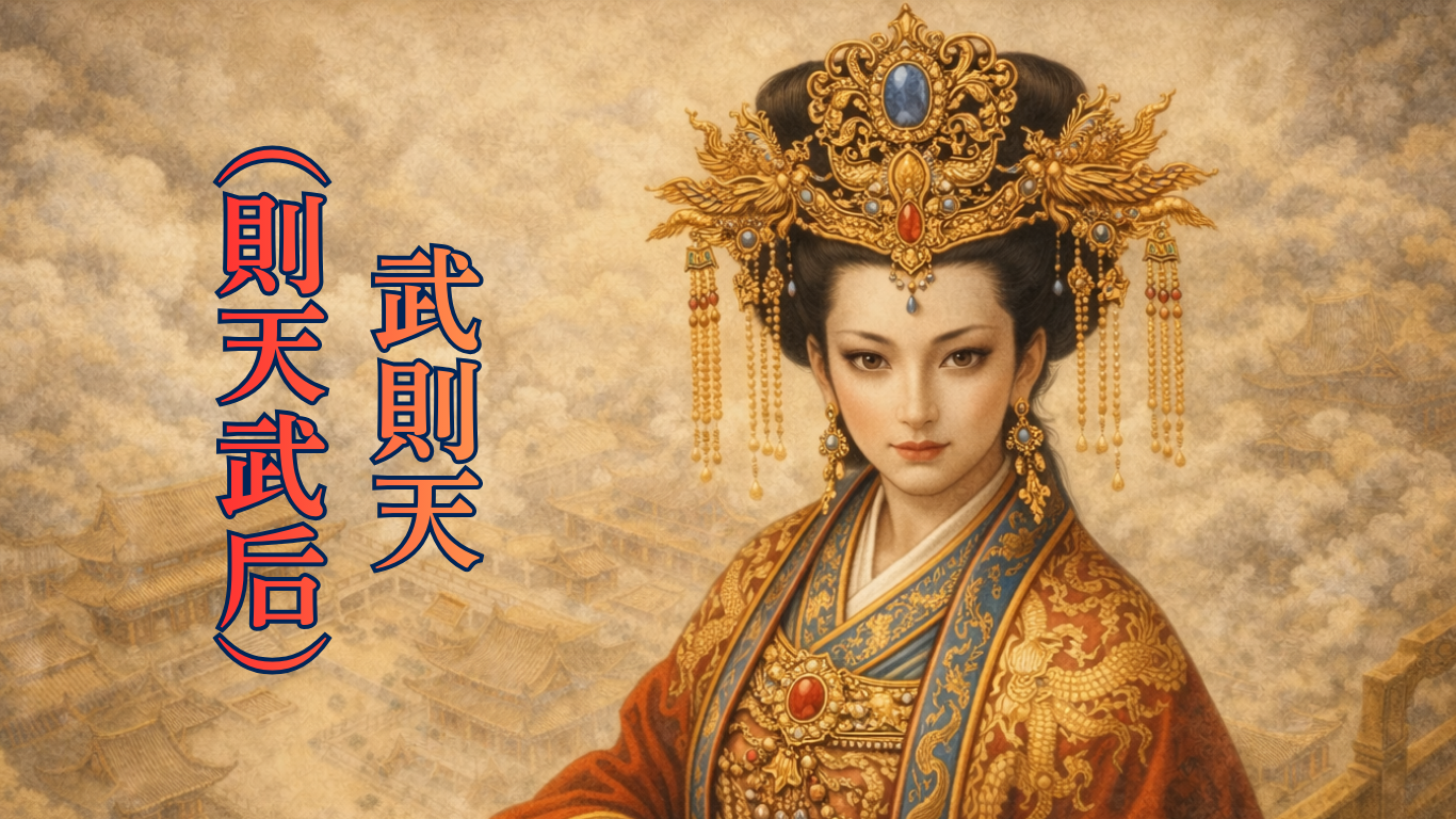女帝・武則天（唐の高宗の皇后）