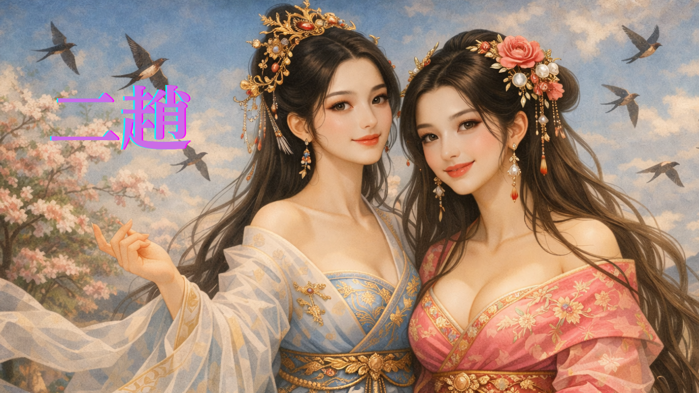 趙飛燕・趙合徳（漢の美女姉妹）