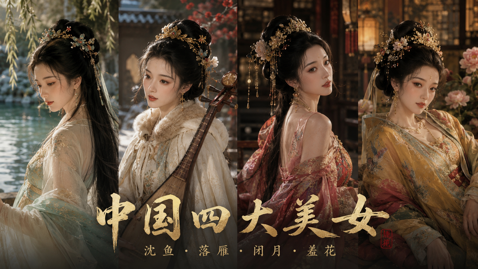 中国四大美女