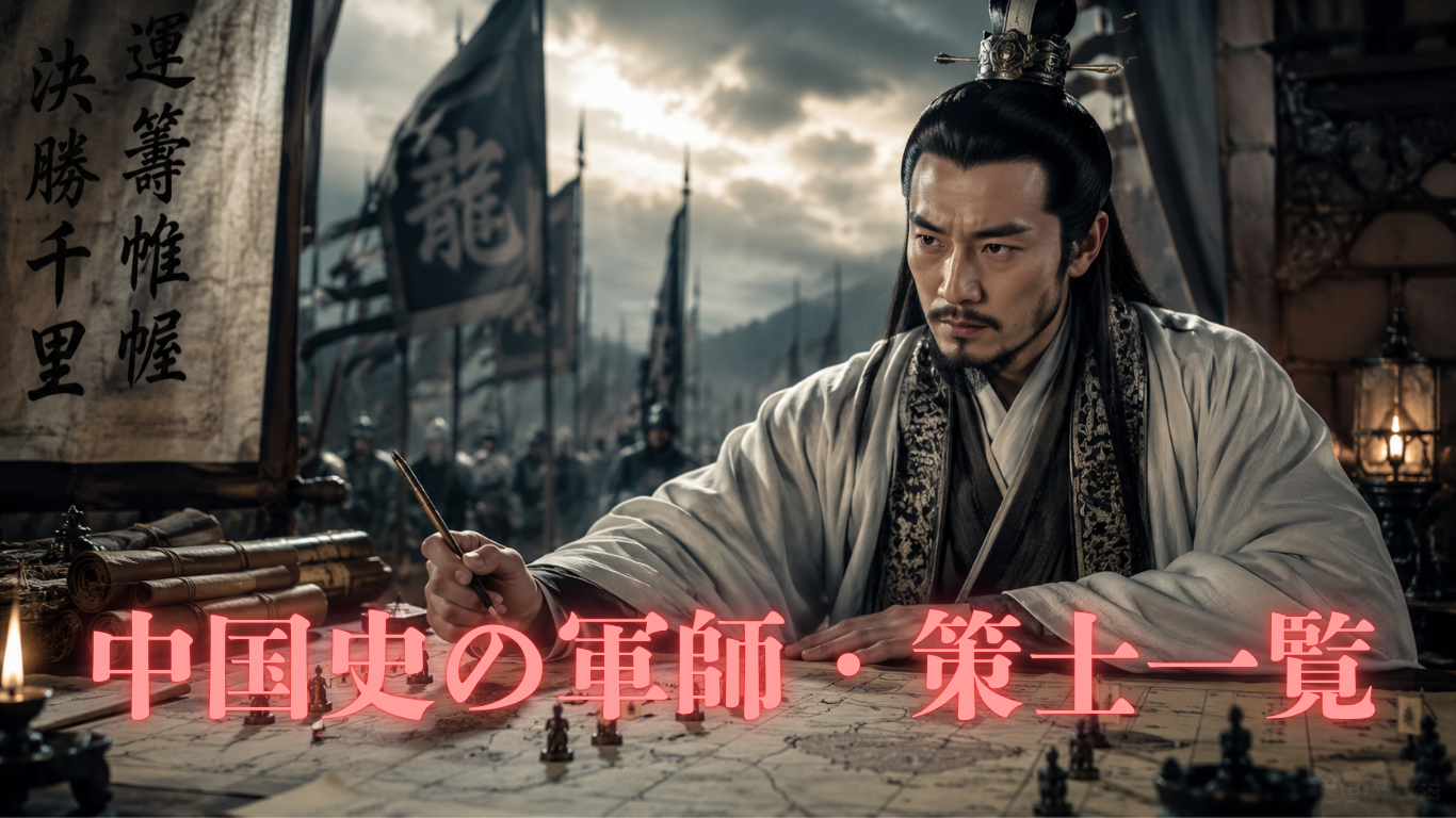 中国史の軍師・策士一覧